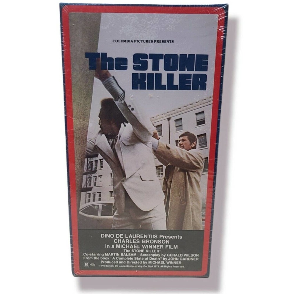The Stone Killer VHS 1973 Charles Bronson Martin Balsam Norman Fell